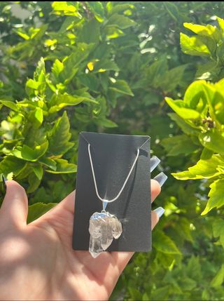 Clear Quartz Cluster Necklace